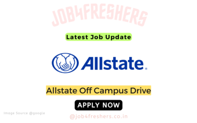 Allstate Off Campus 2026 Hiring Fresher For Associate Operations | Bangalore