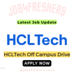 HCLTech Off Campus Drive 2024 for Graduate Trainee | Apply Now!