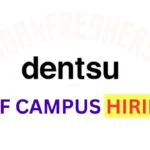 dentsu Off Campus Hiring Fresher For Media Trainee | Bangalore