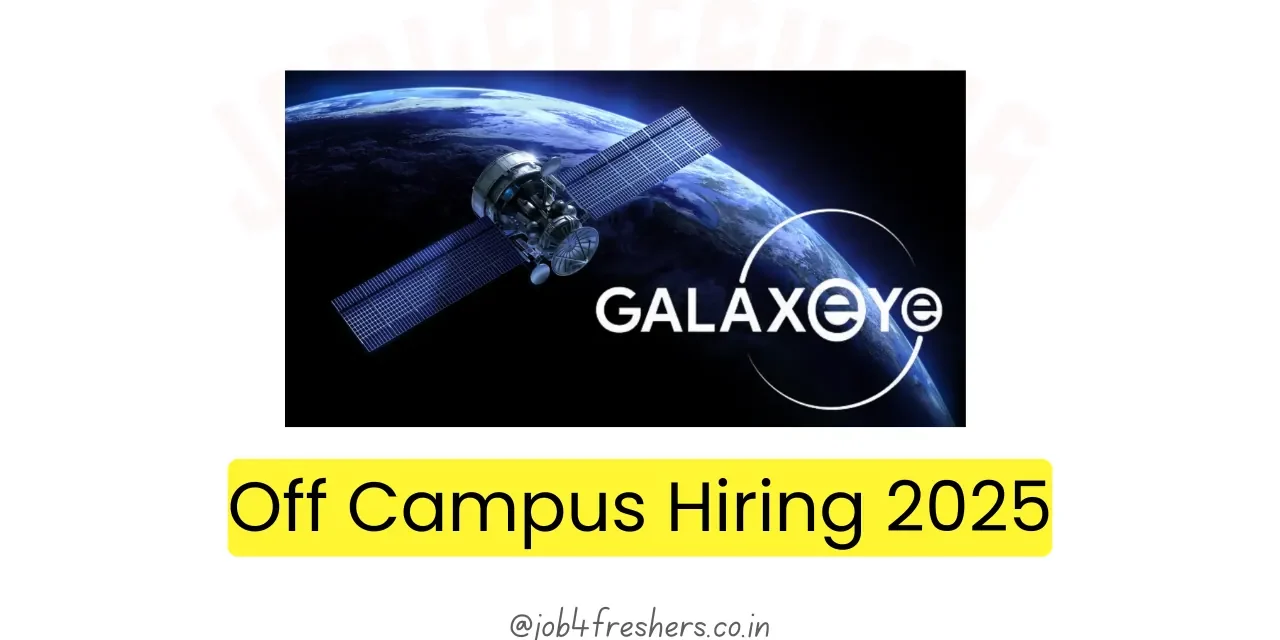 Embedded Internship at GalaxEye Space | Bangalore | Apply Now!