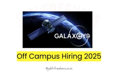 Embedded Internship at GalaxEye Space | Bangalore | Apply Now!