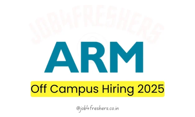 ARM Off Campus 2025 Embedded Software Engineer Opportunity In Bangalore