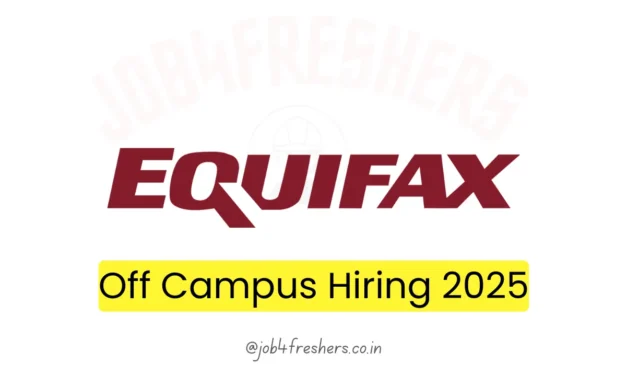 Equifax off Campus Hiring For Trainee – Data Scientist |Apply Now