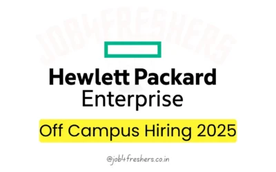 HPE Careers 2025: Hiring Graduate Software Engineer | Apply Link!