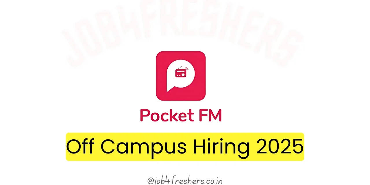 Best Work From Home Jobs 2025 |Pocket FM| Anyone can apply | Remote Job