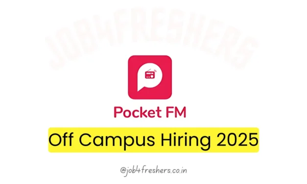 Best Work From Home Jobs 2025 |Pocket FM| Anyone can apply | Remote Job