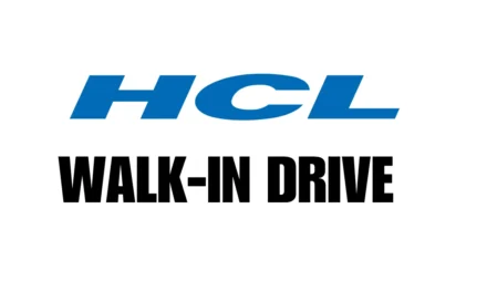 HCLTech Walk In Drive 2025: Customer Support Representative | 13 January 2025