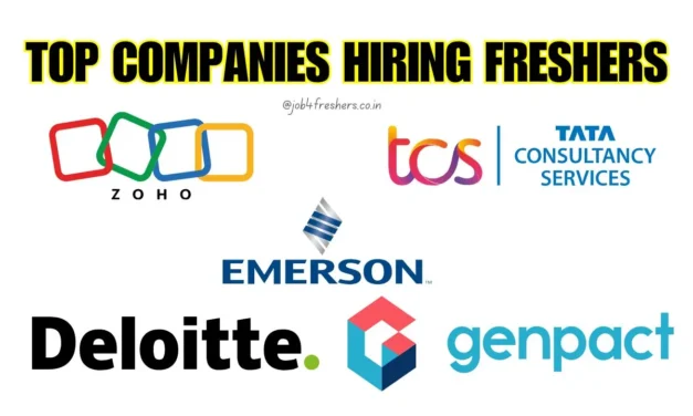 Top Companies Hiring Freshers in 2025 | Apply Fast for Exciting Opportunities