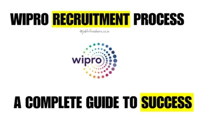 FRESHERS JOBS 8 Wipro Recruitment Process 2025: A Complete Guide to Success