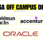 Accenture, Oracle, Goldman Sachs Off Campus Hiring 2025: Apply Now for Freshers & Experienced Roles