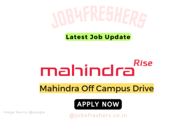 Mahindra Igniter Hiring 2025, 2024| Latest Job Update