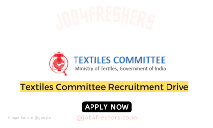 Textiles Committee Recruitment 2025 For Field Officer/Accountant | Apply Now!