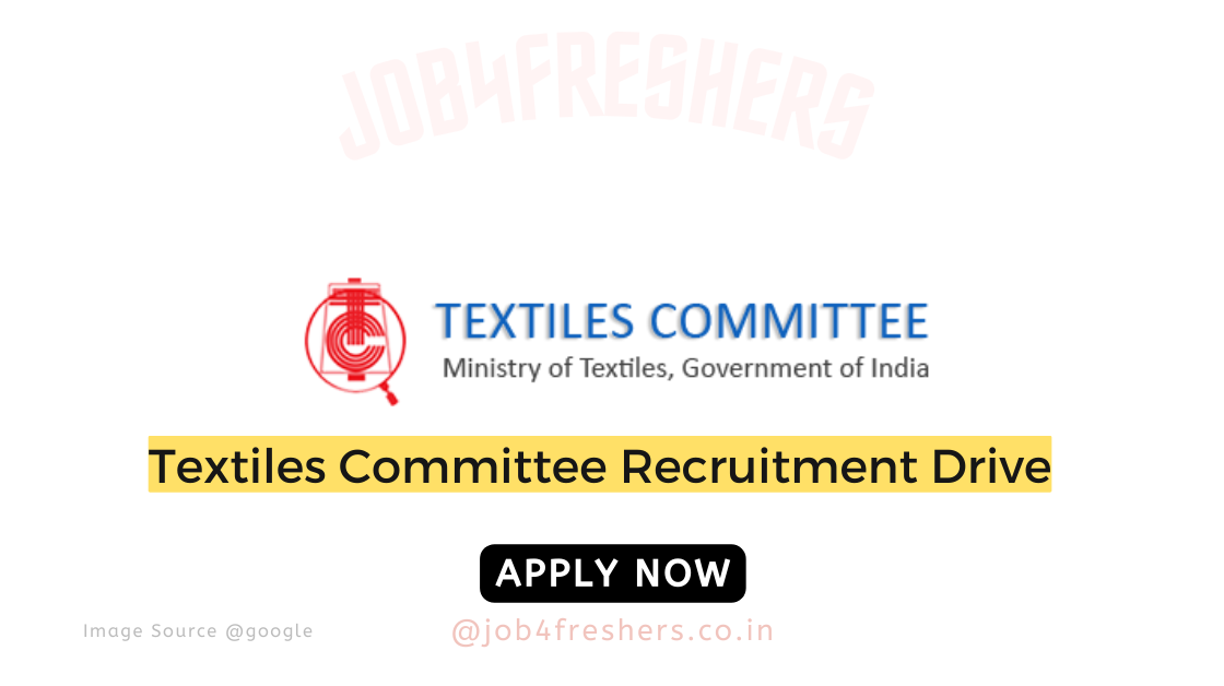 Textiles Committee Recruitment 2025 For Field Officer/Accountant | Apply Now!