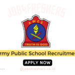 AWES Army Public School Recruitment 2025 |Apply for PGT, TGT, and PRT Vacancies