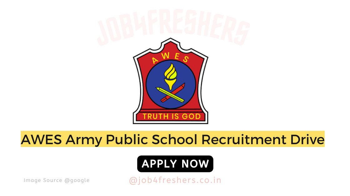 AWES Army Public School Recruitment 2025 |Apply for PGT, TGT, and PRT Vacancies