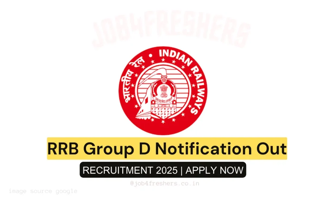 RRB Group D Recruitment 2025: Exciting 32438 Posts Open | Apply Online Now