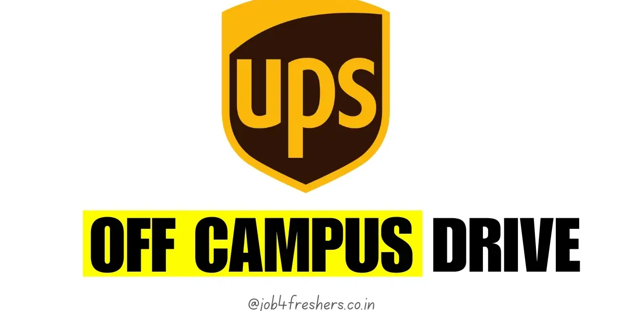 UPS Recruitment Drive: Hiring Help Desk Support – Apply Now