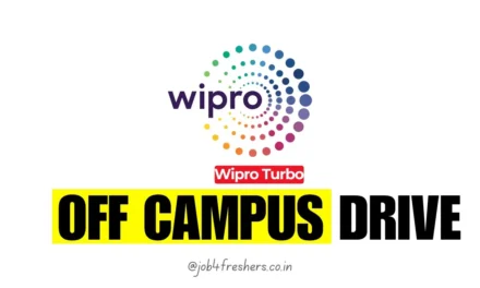 Wipro Turbo Off Campus Drive 2025 | Across India