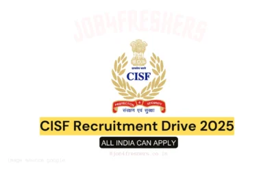 CISF Recruitment Head Constable 2025 | 12th Pass Government Job | Apply Now