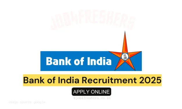 Bank of India SO Recruitment 2025 | Golden Opportunity – Notification Out, Apply Online Now!