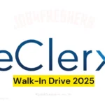 eClerx Walk In Drive 2025 for Financial Analyst