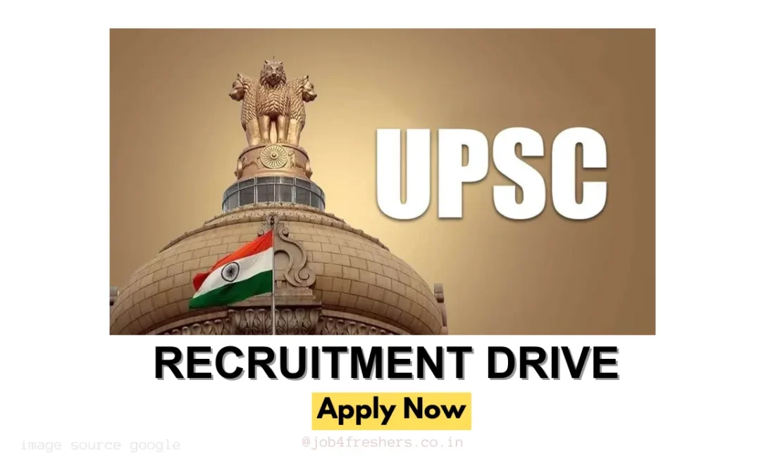 UPSC CMS Recruitment 2026 Notification Released | Apply for 1358 Vacancies!