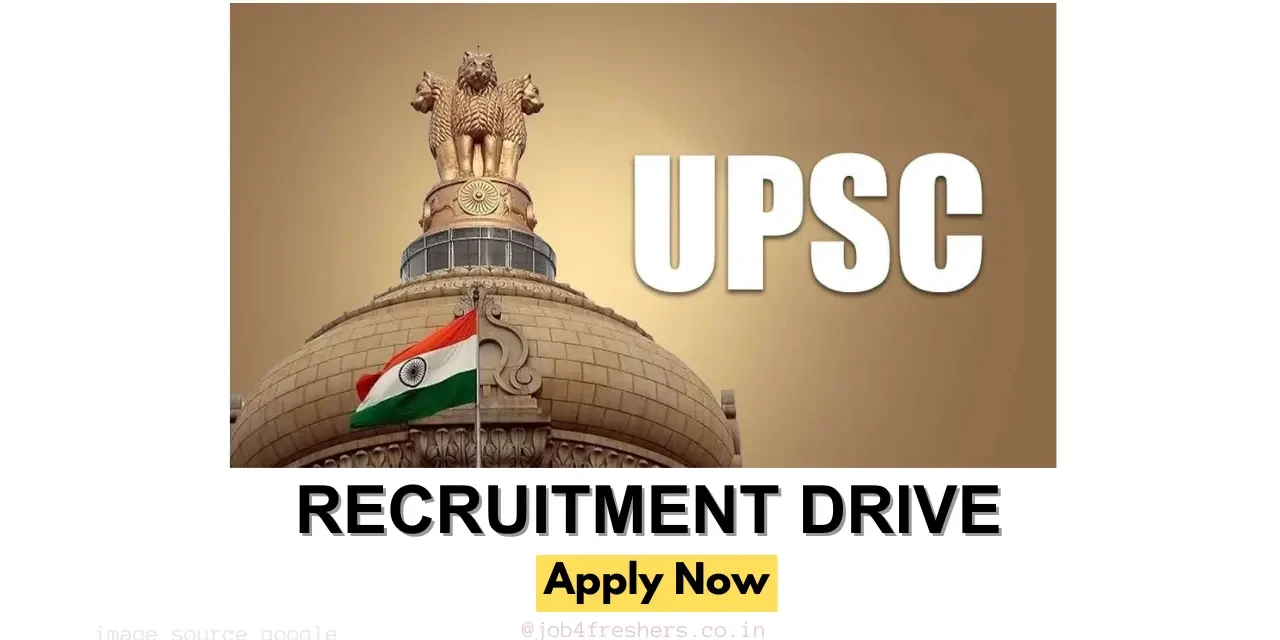 UPSC CMS Recruitment 2026 Notification Released | Apply for 1358 Vacancies!