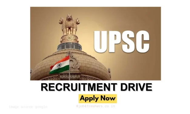 UPSC CMS Recruitment 2026 Notification Released | Apply for 1358 Vacancies!