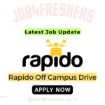 Rapido Off Campus Hiring Interns | Apply Now!