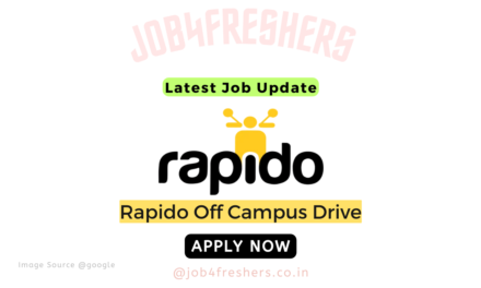 Rapido Off Campus Hiring Interns | Apply Now!