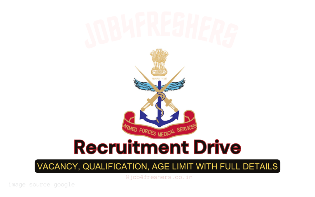 Latest Government Jobs | Sarkari Jobs with Job4Government 6 AFMS Medical Officers Recruitment Drive 2025 – Exciting 400 Posts | Apply Now