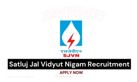SJVN Executive Trainee Recruitment 2025 : Apply Online for Amazing 114 Posts