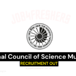 NCSM Recruitment 2025 – Exciting Update For Various Positions
