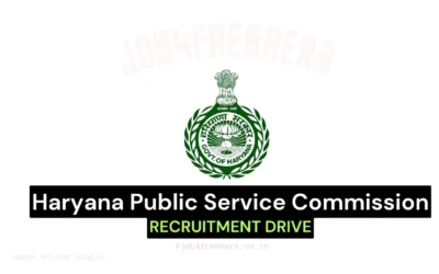 HPSC PGT Recruitment 2025 | Great Opportunity! Vacancies Reopen- Apply Online