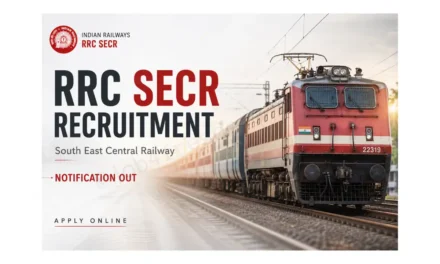 RRC SECR Apprentice Notification | South East Central Railway Recruitment 2026 | 1644 Vacancies