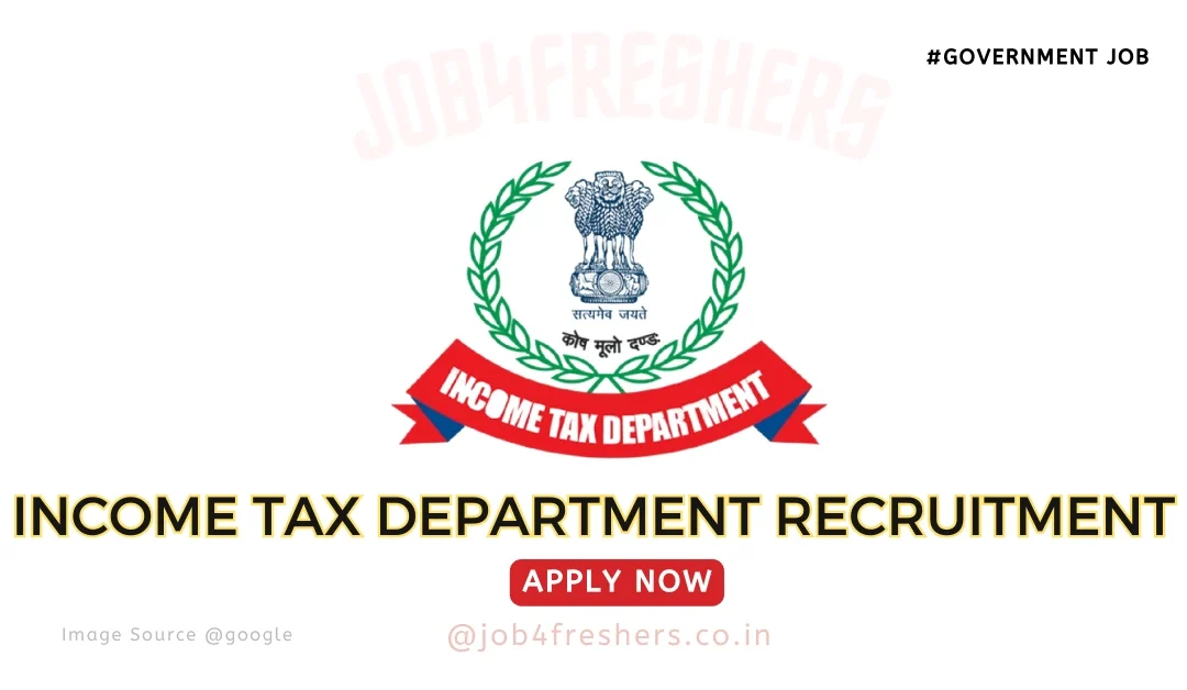 Latest Government Jobs | Sarkari Jobs with Job4Government 2 Income Tax Department Recruitment 2025: Apply for Stenographer Grade I Great Opportunity!