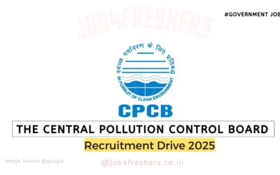 CPCB Recruitment 2025 – Apply Now for 69 Exciting Govt Job Vacancies