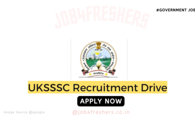 UKSSSC Group C Recruitment 2025 – 416 Amazing Job Openings Available