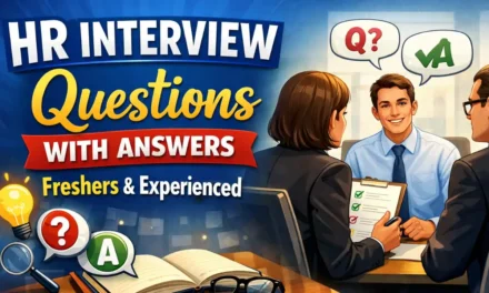 Most Asked HR Round Interview Questions 2026 with Sample Answers