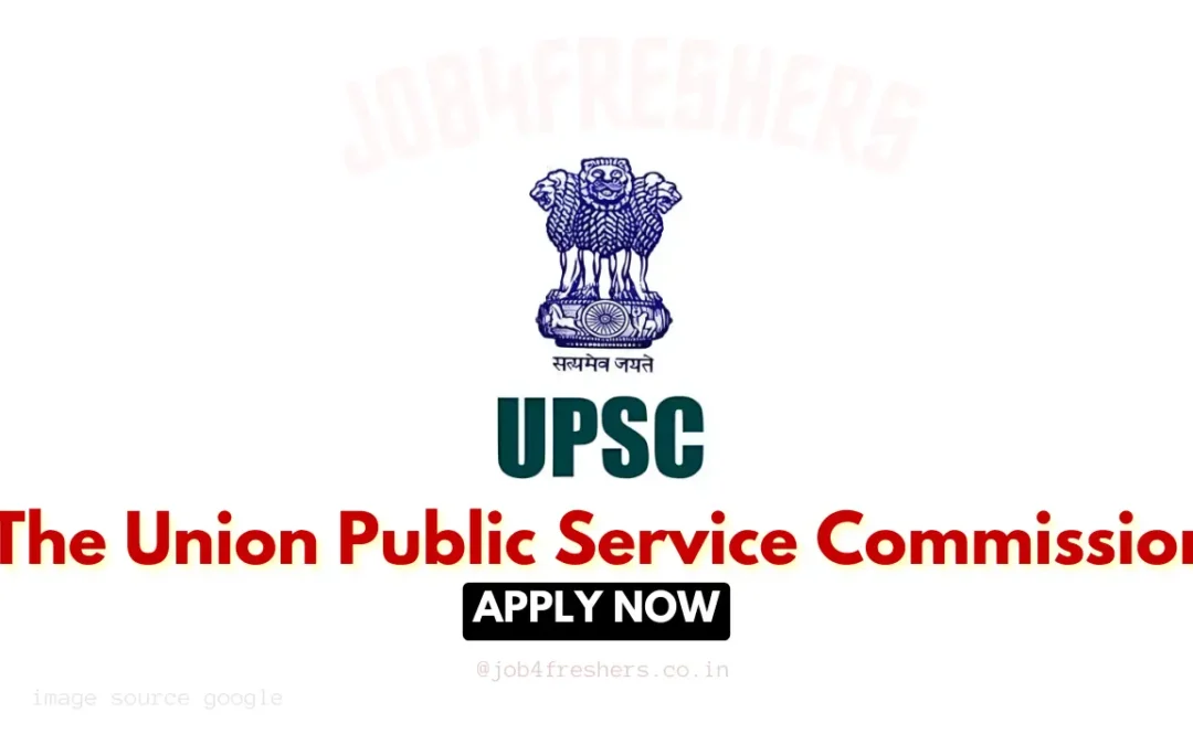 UPSC Civil Services Recruitment 2026- Notification out for 933 Vacancies
