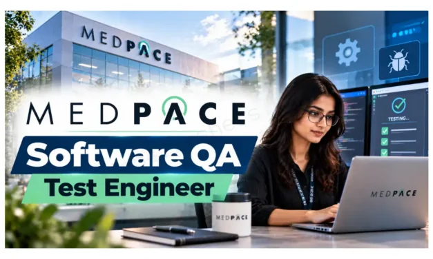 Medpace Entry Level Software QA Test Engineer Off Campus Drive