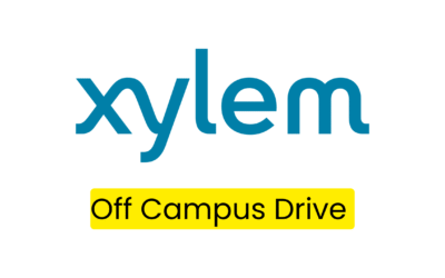 xylem Off Campus Hiring Graduate Engineer Trainee| Bangalore| Apply Now