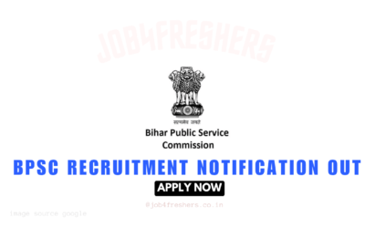 BPSC Associate Professor Recruitment for 539 Posts | Bihar Public Service Commission