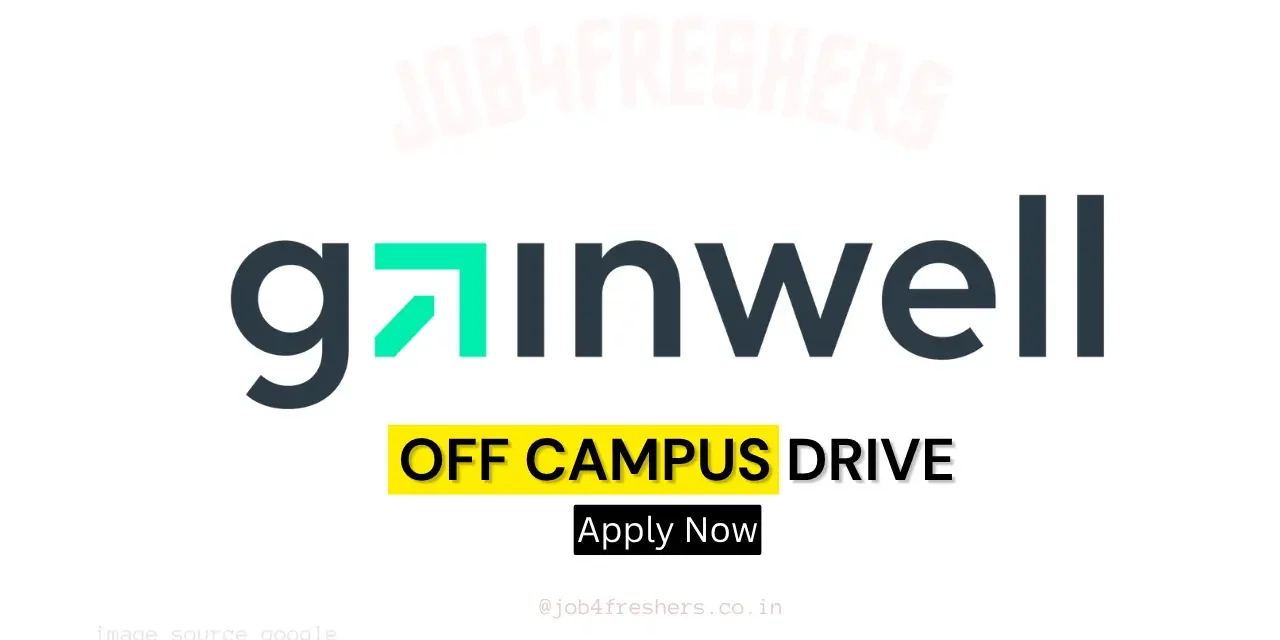Gainwell Off Campus Drive 2025 for Junior Data Analyst