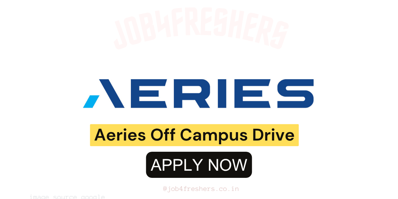 Aeries Off Campus 2025 | For Trainee Position| Freshers