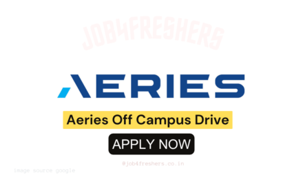 Aeries Off Campus 2025 | For Trainee Position| Freshers