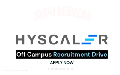 HyScaler Apprenticeship Off Campus Hiring 2025 | Apply Fast