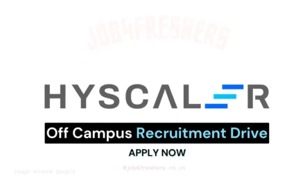 HyScaler Apprenticeship Off Campus Hiring 2025 | Apply Fast