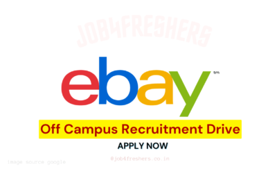 eBay Off Campus Job Opportunity 2025 | Bengaluru Location