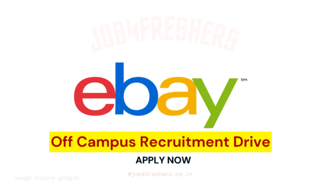 Ebay Off Campus 2025 Drive hiring Analyst | Bengaluru Location